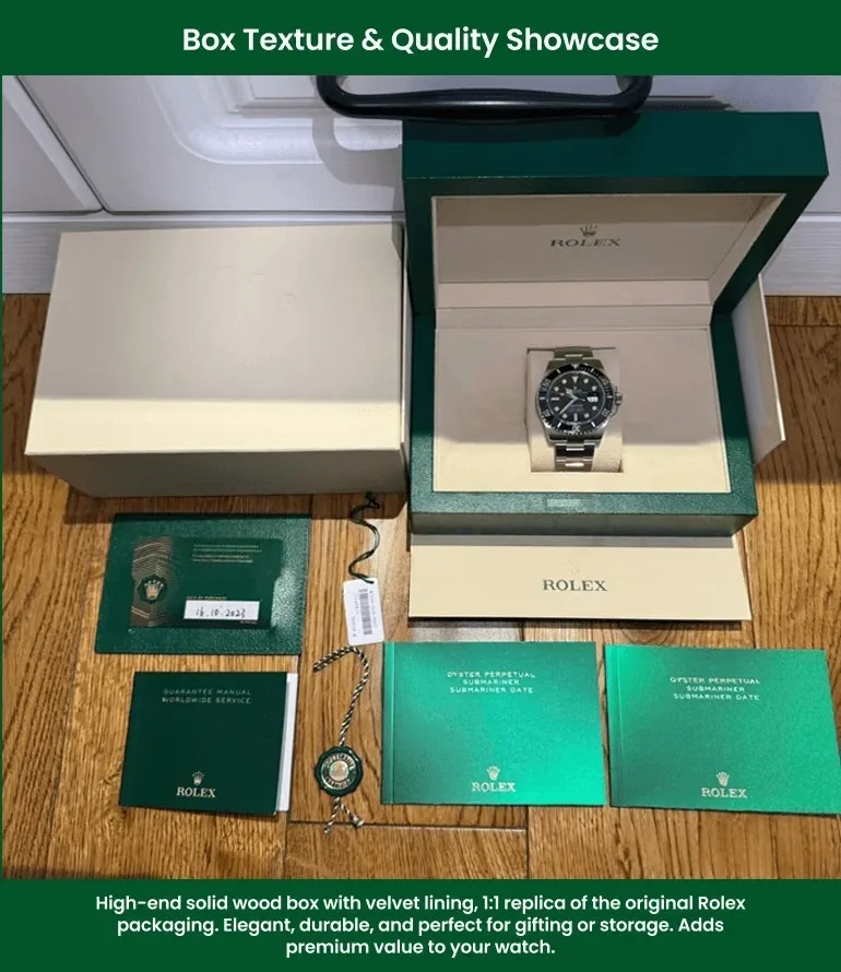 Watch box and accessories