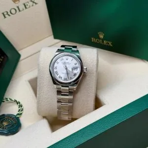 RLX Lady-Datejust 31mm m279160 Oyster Perpetual Silver Dial Oyster Bracelet