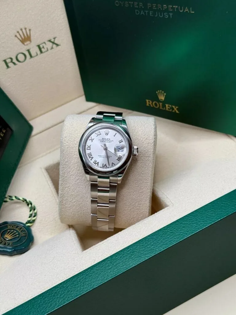 RLX Lady-Datejust 31mm m279160 Oyster Perpetual Silver Dial Oyster Bracelet