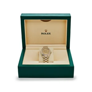 RLX Lady-Datejust 31mm 279138RBR Champagne Diamond Dial and Diamond Bezel Yellow Gold Bracelet