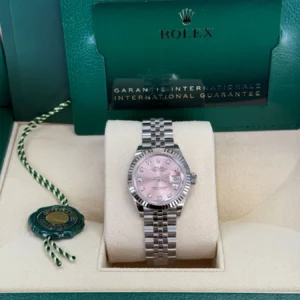 RLX Lady-Datejust 31mm 279174 Pink Diamond Dial Oyster Bracelet