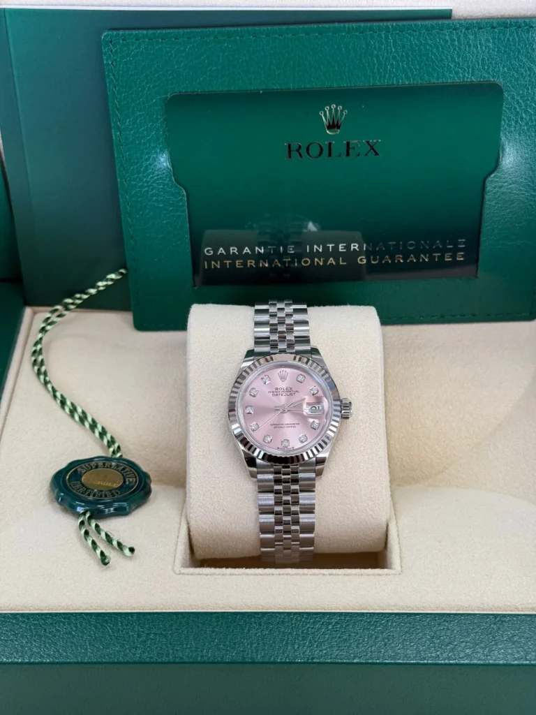 RLX Lady-Datejust 31mm 279174 Pink Diamond Dial Oyster Bracelet