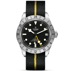 TUDOR Black Bay Pro 39mm Steel Automatic Fabric Strap Watch M79470-0002