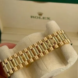 RLX Day-Date 40mm 228398TBR-0042 Green Ombré Dial President Watch