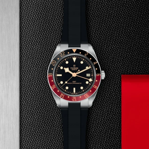 TUDOR Black Bay 58 GMT 39mm Black/Red Bezel Automatic Strap Watch M7939G1A0NRU-0002