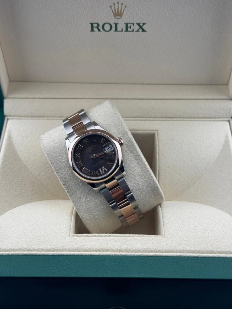 RLX Datejust m278241-0003/0004 Chocolate 31mm Dial Oyster Bracelet Watch