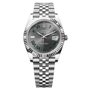 RLX Datejust 41mm 126334 Slate Roman Jubilee Stainless Steel Mens Watch