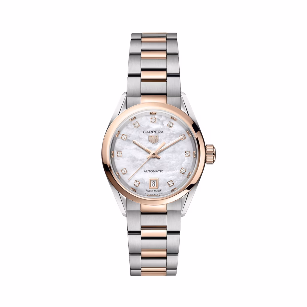 TAG Heuer Carrera 29mm Bicolour Ladies Watch WBN2450.BD0569