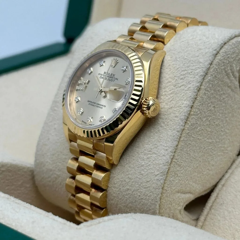 RLX Lady-Datejust 31mm 279178 Champagne Diamond Dial