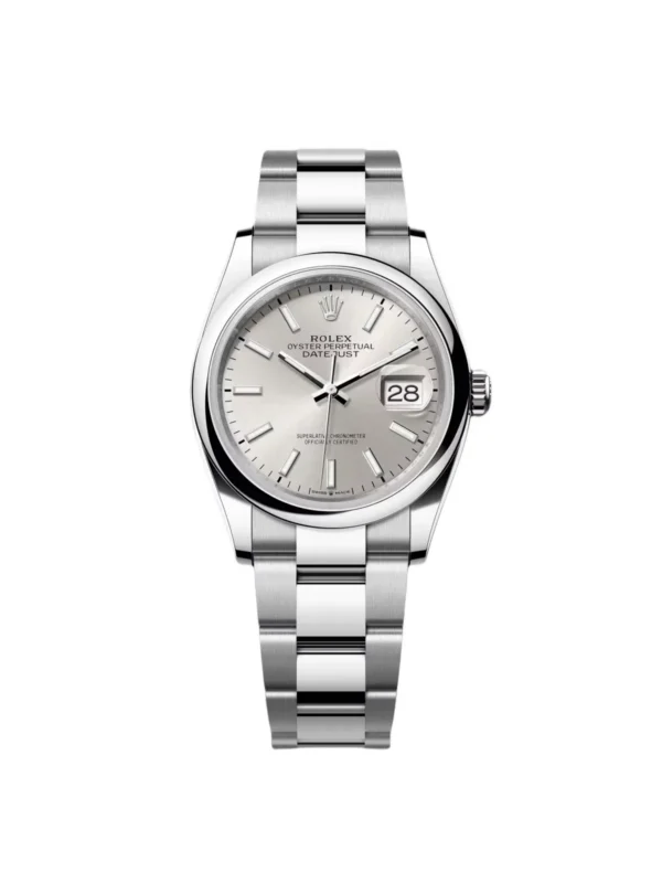 RLX Datejust 36mm 126200 Oyster Perpetual Silver Dial Jubilee Stainless Steel
