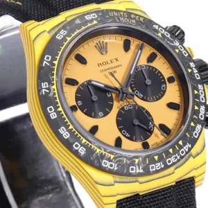Rolex Cosmograph Daytona DIW Carbon Yellow “BUMBLEBEE” 40mm Replica 1:1 – Top Quality Version
