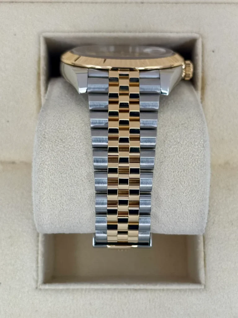 RLX Datejust 41mm Swiss Replica Watch | Two Tone Jubilee Bracele Champagne Fluted Dial Ref 126333