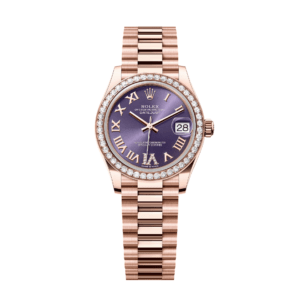 RLX Datejust m278285RBR-0023 Aubergine Dial 31mm