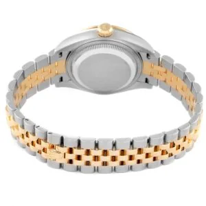 RLX Lady-Datejust 31mm 279383RBR Silver Diamond Dial Yellow Rolesor Oyster Bracelet