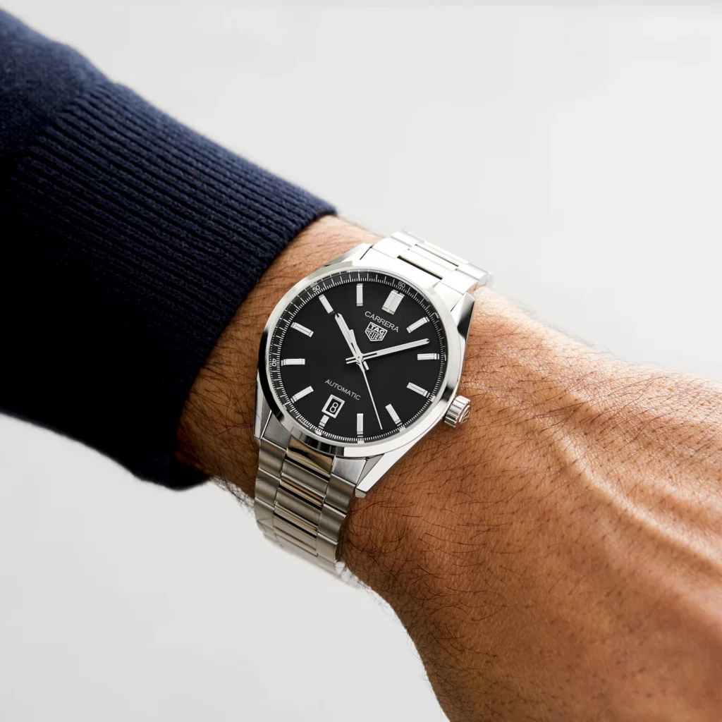 TAG Heuer Carrera Three-Hand Date 39mm Automatic Mens Watch WBN2110.BA0639