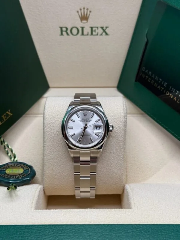 RLX Lady-Datejust 31mm m279160 Oyster Perpetual Silver Dial Oyster Bracelet