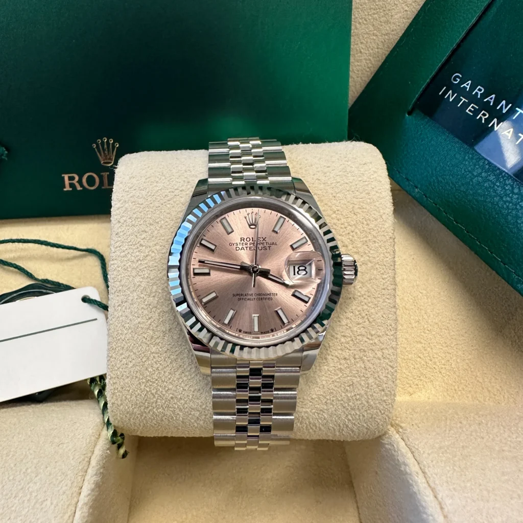 RLX Lady-Datejust 31mm 279174 Pink Dial Oyster Bracelet