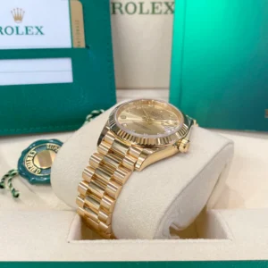 RLX Datejust m278278-0009 Champagne 31mm Dial President Bracelet Watch