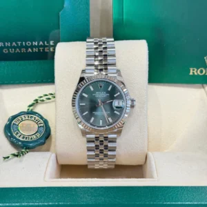 RLX Datejust m278274-0017/0018 Green Dial 31mm Oyster Watch