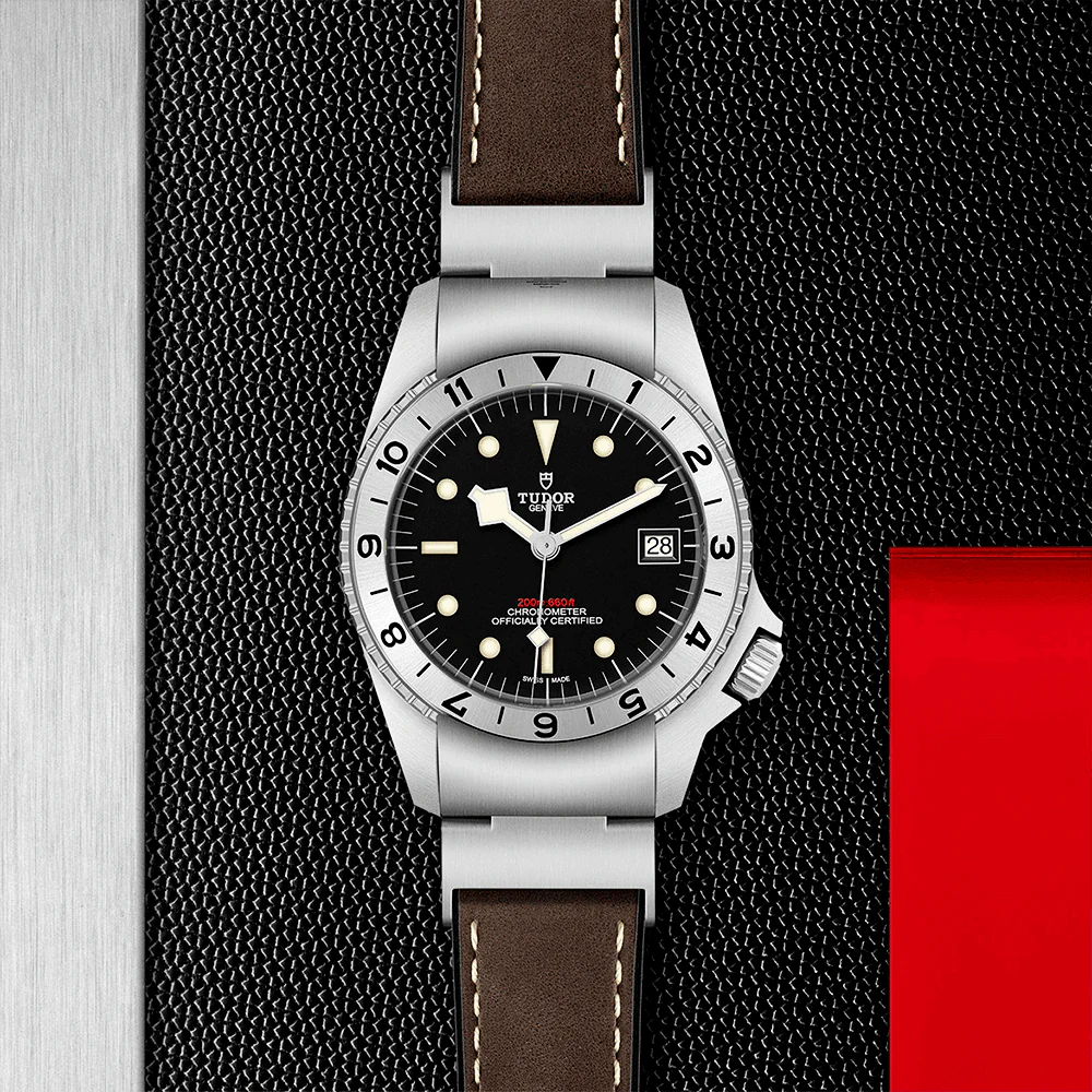 TUDOR Black Bay P01 42mm Black Dial Men's Automatic Strap Watch M70150-0001
