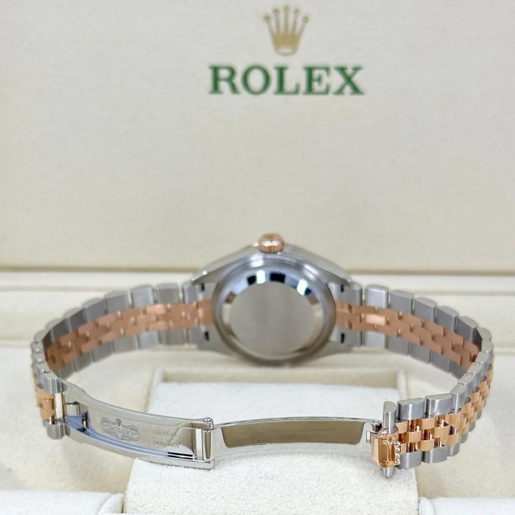 RLX Lady-Datejust 31mm 279171 Chocolate Roman Oyster Stainless Steel and Rose Gold