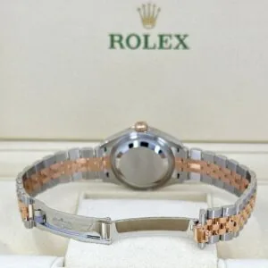 RLX Lady-Datejust 31mm 279171 Chocolate Roman Oyster Stainless Steel and Rose Gold