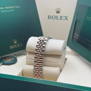 RLX Lady-Datejust 31mm 279381RBR Aubergine Diamond Dial Oyster Bracelet