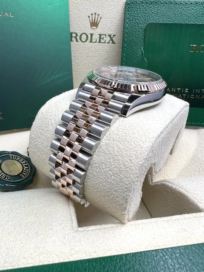 RLX Datejust 36mm 126231 Rose Dial Oyster Bracelet