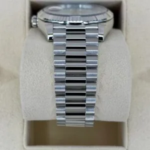 RLX Day-Date "President" 40mm Platinum Ice Blue Roman Dial - 228236