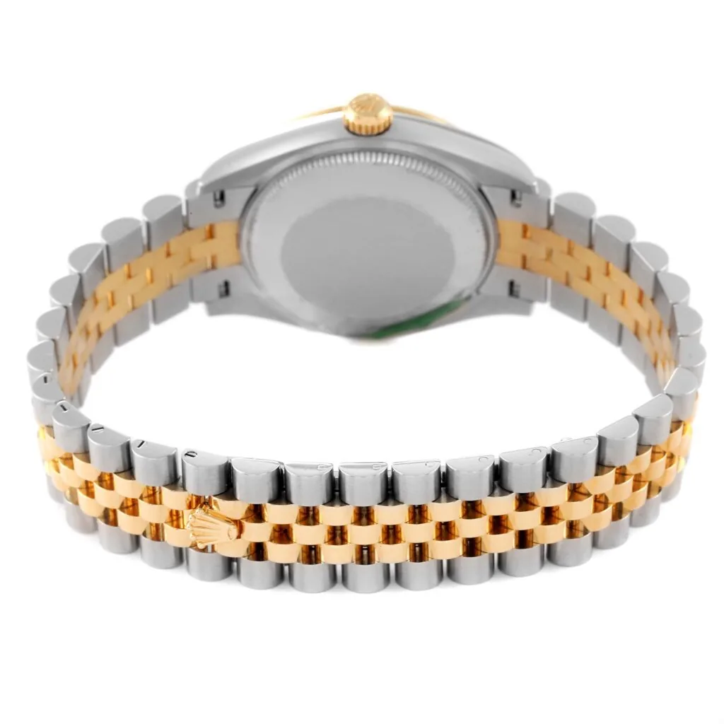 RLX Datejust m278243-0029/0030 31mm Olive Green Dial Yellow Rolesor Oyster Watch