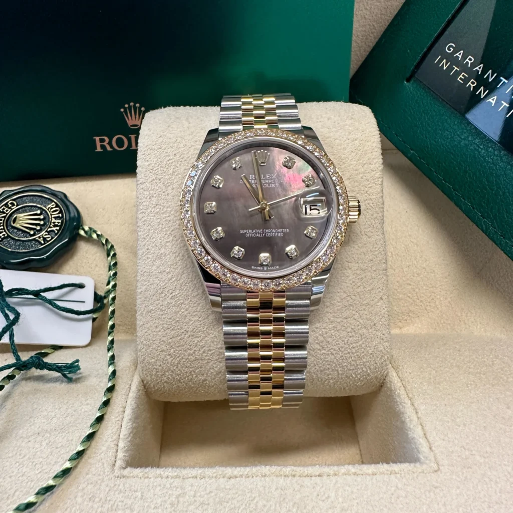 RLX Datejust m278383-0023/0024 31mm Mother of Pearl Dial Oyster Bracelet