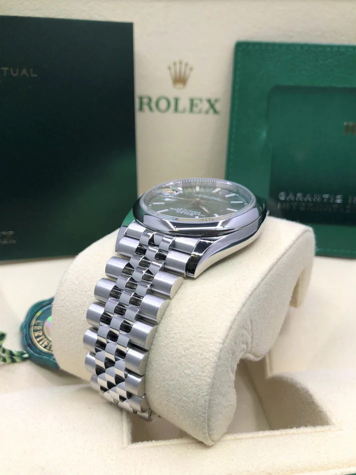RLX Datejust 36mm 126200 Green Dial Watch
