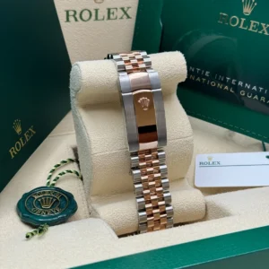 RLX Datejust 41mm 126301 Sundust Diamond Jubilee Steel and Everose Gold Watch