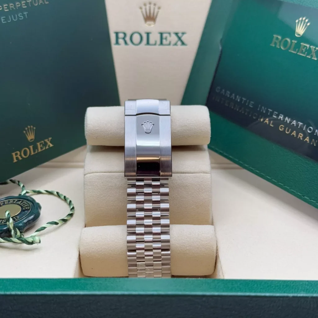 RLX Datejust 41mm Mint Green Dial Jubilee Bracelet Watch - 126334
