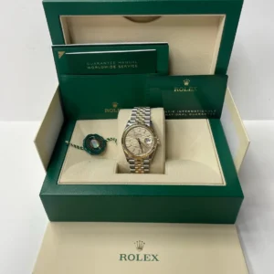 RLX Datejust 36mm 126233 Golden Fluted Motif 36mm Dial Oyster Bracelet