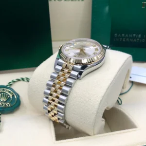 RLX Datejust m278273-0003/0004 31mm Silver Dial Stainless Steel and Yellow Gold Oyster Watch