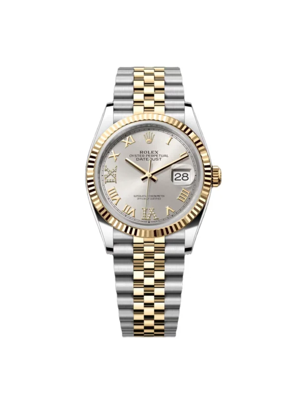 RLX Datejust 36mm 126233 Silver Dial Jubilee Bracelet Watch
