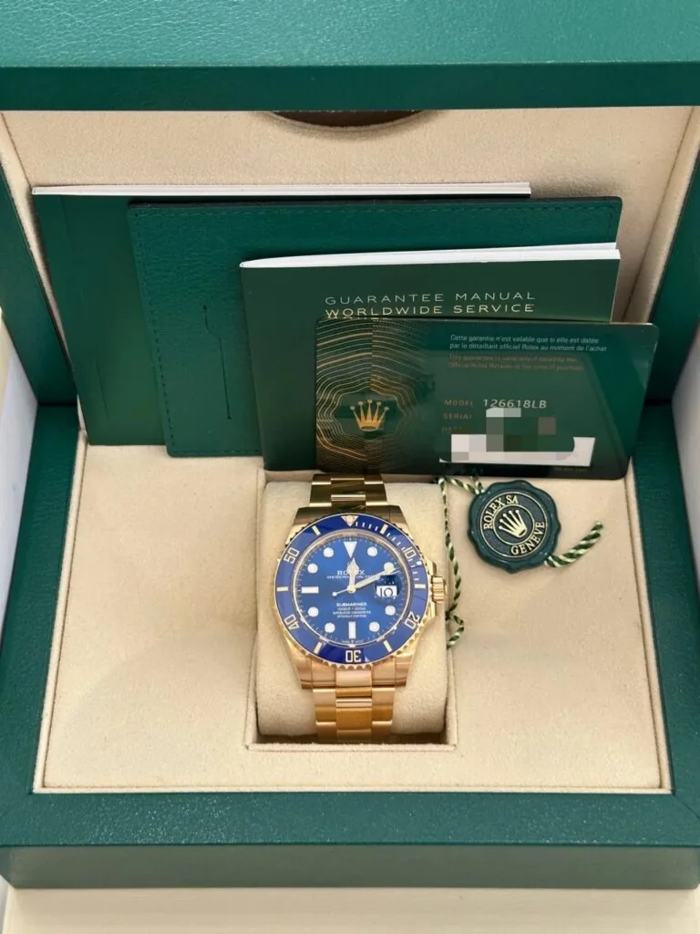 Rolex Deepsea Blue Gold 40mm