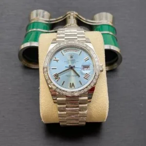 RLX Day-Date 40mm 228396TBR-0030 Ice Blue Roman Dial