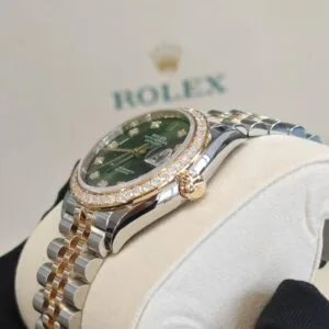 RLX Datejust m278383RBR-0029/0030 31mm Olive Green Dial Oyster Bracelet