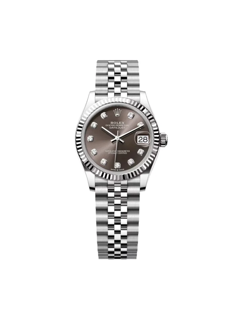 RLX Datejust m278274-0007/0008 Dark Grey 31mm Dial Oyster Watch