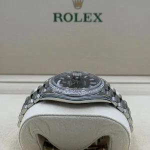 RLX Day-Date 40mm 228349RBR-0003 Bright Black Dial President Bracelet