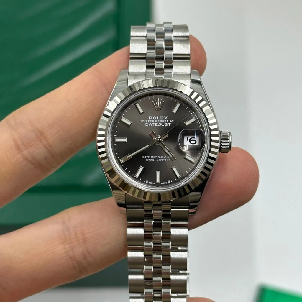 RLX Lady-Datejust 31mm 279174 Dark Grey Dial Oyster Bracelet