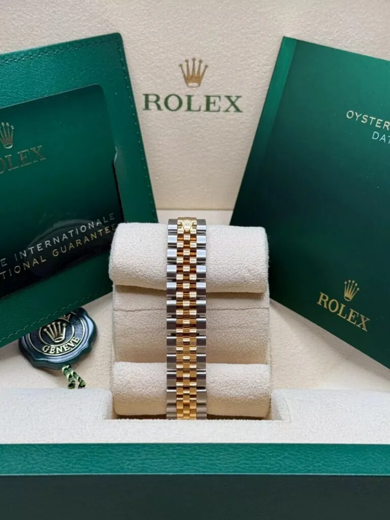 RLX Lady-Datejust 31mm 279173 Champagne Diamond Dial Oyster Bracelet