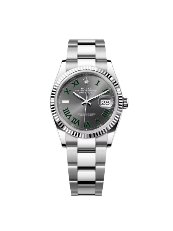 RLX Datejust 36mm 126234 Datejust Slate Roman Dial Jubilee Watch