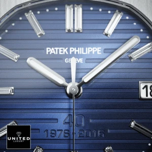 Patek Philippe Nautilus Platinum Blue Replica