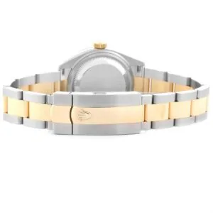 RLX Lady-Datejust 31mm 279383RBR White Roman Dial Yellow Rolesor Oyster Bracelet