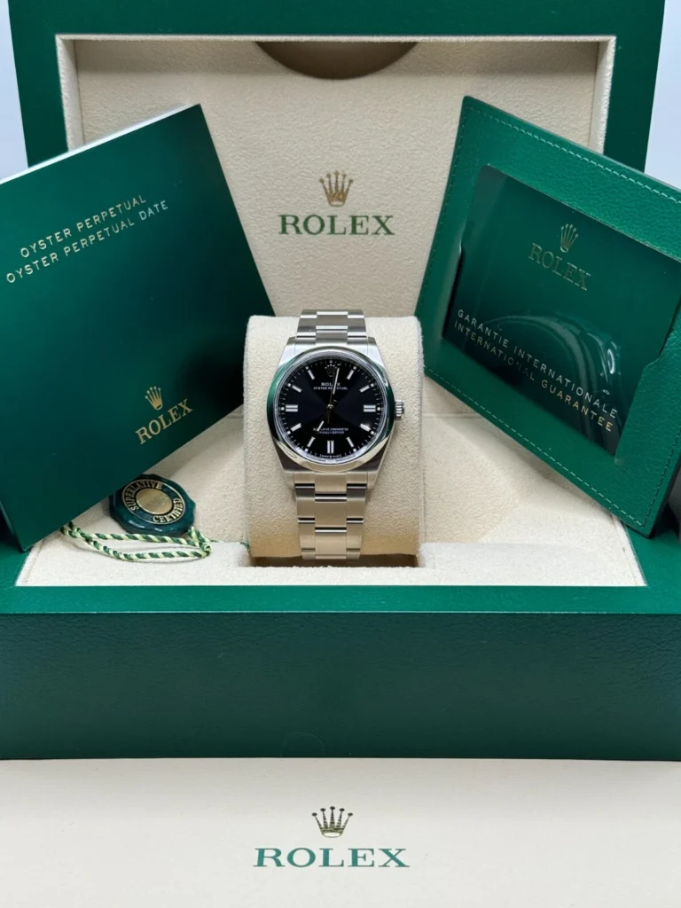 RLX Oyster Perpetual 36mm 126000-0014 Black Dial Oyster Stainless Steel Bracelet
