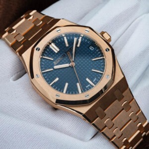 A&P ROYAL OAK Pink Gold “Night Blue Cloud 50” Dial 41mm