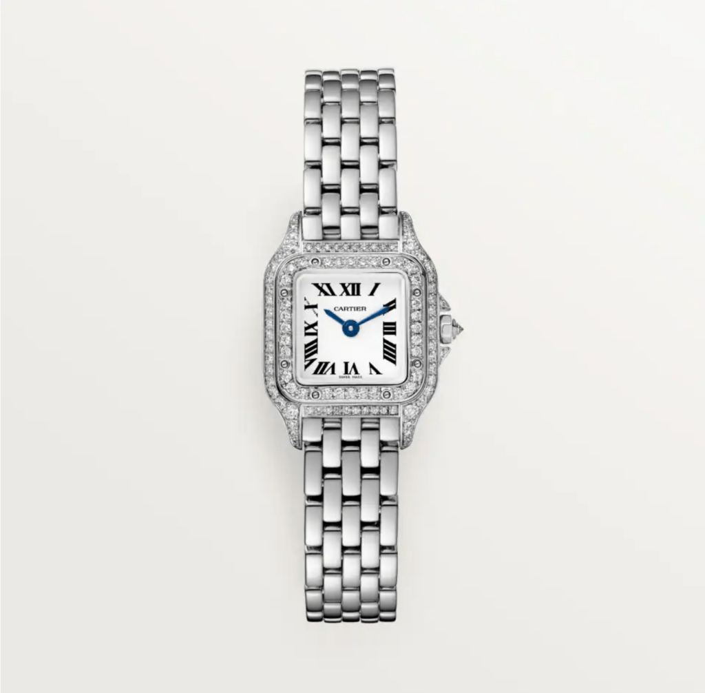 CARTIER PANTHERE Mini Model White Gold Diamond WJPN0046 - United Luxury